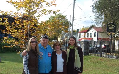 Eugene Corsale Honored at Gideon Putnam Burying Ground